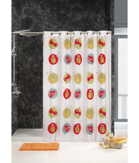 CORTINA DE BAÑO 'ABEJAS'