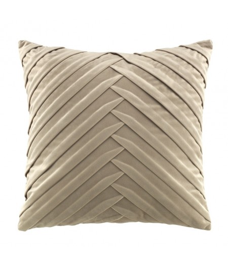COJÍN TERCIOPELO "CHEVRON"
